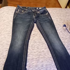 Miss me size 27  jeans super cute mid rise and boot cut